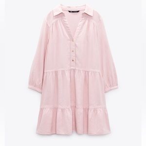 Zara short tiered dress